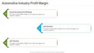 Automotive Industry Profit Margin In Powerpoint And Google Slides Cpb