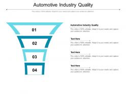 Automotive industry quality ppt powerpoint presentation file format ideas cpb