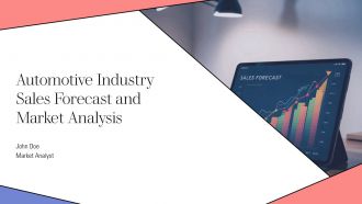 Automotive Industry Sales Forecast And Market Analysis PPT Mockup AT
