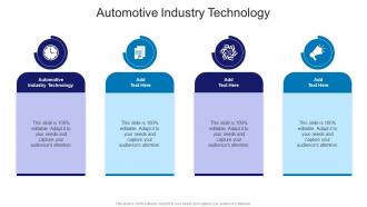 Automotive Industry Technology In Powerpoint And Google Slides Cpb