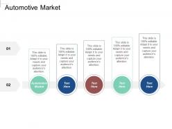 Automotive market ppt powerpoint presentation gallery graphics cpb