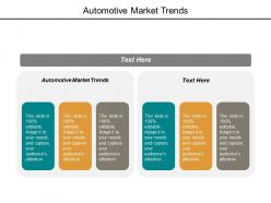 Automotive market trends ppt powerpoint presentation infographic template slideshow cpb