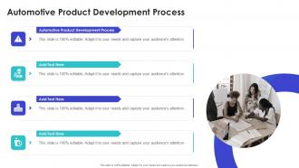 Automotive Product Development Process In Powerpoint And Google Slides Cpb