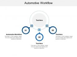 Automotive workflow ppt powerpoint presentation professional objects cpb