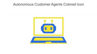 Autonomous Customer Agents Colored Icon In Powerpoint Pptx Png And Editable Eps Format