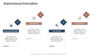 Autonomous Innovation In Powerpoint And Google Slides Cpb