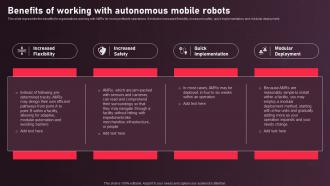 Autonomous Mobile Robots Architecture Benefits Of Working With Autonomous Mobile Robots