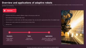 Autonomous Mobile Robots Architecture Overview And Applications Of Adaptive Robots