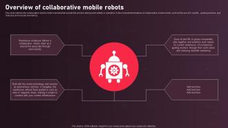 Autonomous Mobile Robots Architecture Overview Of Collaborative Mobile Robots