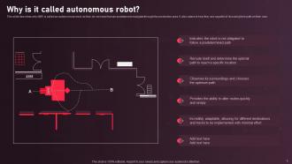 Autonomous Mobile Robots Architecture Powerpoint Presentation Slides Visual Image