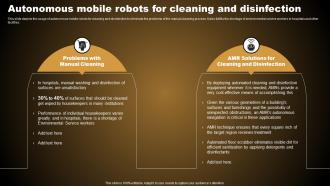 Autonomous Mobile Robots For Cleaning Types Of Autonomous Robotic System