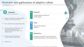 Autonomous Mobile Robots It Overview And Applications Of Adaptive Robots