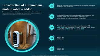 Autonomous Mobile Robots Types Introduction Of Autonomous Mobile Robot Amr