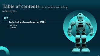 Autonomous Mobile Robots Types Powerpoint Presentation Slides Appealing Best