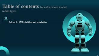 Autonomous Mobile Robots Types Powerpoint Presentation Slides Images Good