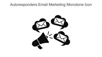 Autoresponders Email Marketing Monotone Icon In Powerpoint Pptx Png And Editable Eps Format