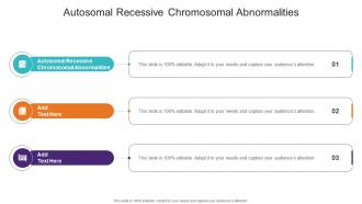 Autosomal Recessive Chromosomal Abnormalities In Powerpoint And Google Slides Cpb