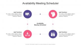 Availability Meeting Scheduler In Powerpoint And Google Slides Cpb