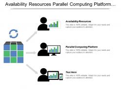 Availability resources parallel computing platform analog processors application processors