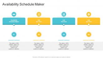 Availability Schedule Maker In Powerpoint And Google Slides Cpb