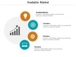 Available market ppt powerpoint presentation outline portfolio cpb