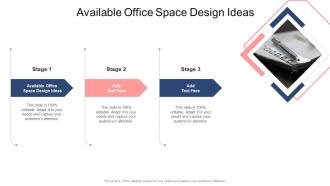 Available Office Space Design Ideas In Powerpoint And Google Slides Cpb