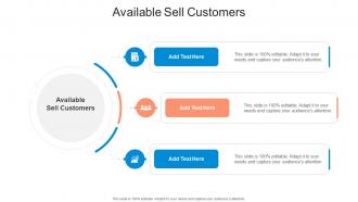 Available Sell Customers In Powerpoint And Google Slides Cpb