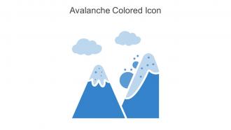 Avalanche Colored Icon In Powerpoint Pptx Png And Editable Eps Format