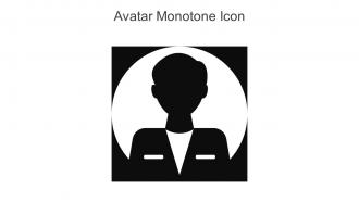 Avatar Monotone Icon In Powerpoint Pptx Png And Editable Eps Format
