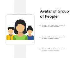 Avatar of group of people