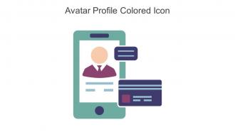 Avatar Profile Colored Icon In Powerpoint Pptx Png And Editable Eps Format