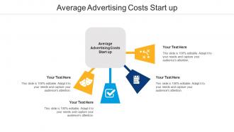 Average Advertising Costs Start Up Ppt PowerPoint Presentation Styles Graphics Tutorials Cpb
