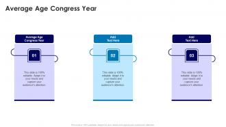 Average Age Congress Year In Powerpoint And Google Slides Cpb