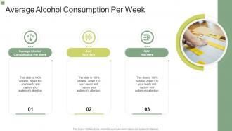 Average Alcohol Consumption Per Week In Powerpoint And Google Slides Cpb