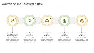 Average Annual Percentage Rate In Powerpoint And Google Slides Cpb