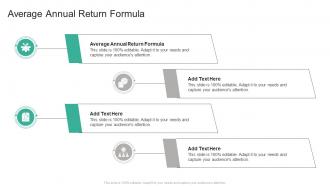 Average Annual Return Formula In Powerpoint And Google Slides Cpb