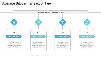Average Bitcoin Transaction Fee In Powerpoint And Google Slides Cpb