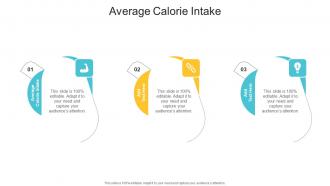 Average Calorie Intake In Powerpoint And Google Slides Cpb