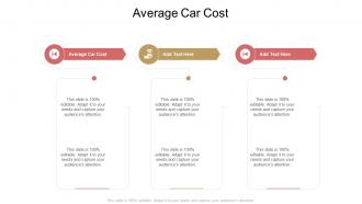 Average Car Cost In Powerpoint And Google Slides Cpb