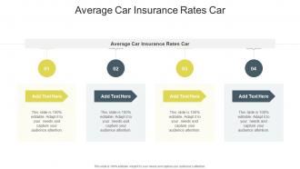 Average Car Insurance Rates Car In Powerpoint And Google Slides Cpb