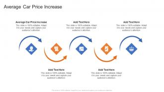 Average Car Price Increase In Powerpoint And Google Slides Cpb