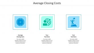 Average closing costs ppt powerpoint presentation icon guidelines cpb