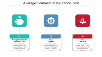 Average Commercial Insurance Cost Ppt Powerpoint Presentation Icon Slides Cpb