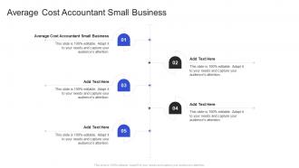 Average Cost Accountant Small Business In Powerpoint And Google Slides Cpb