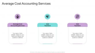 Average Cost Accounting Services In Powerpoint And Google Slides Cpb