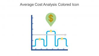 Average Cost Analysis Colored Icon In Powerpoint Pptx Png And Editable Eps Format