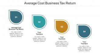 Average Cost Business Tax Return Ppt Powerpoint Presentation Model Summary Cpb