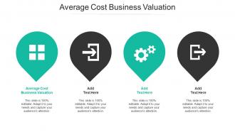 Average Cost Business Valuation Ppt Powerpoint Presentation Layouts Master Slide Cpb