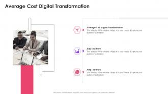 Average Cost Digital Transformation In Powerpoint And Google Slides Cpb