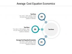 Average cost equation economics ppt powerpoint presentation slides backgrounds cpb